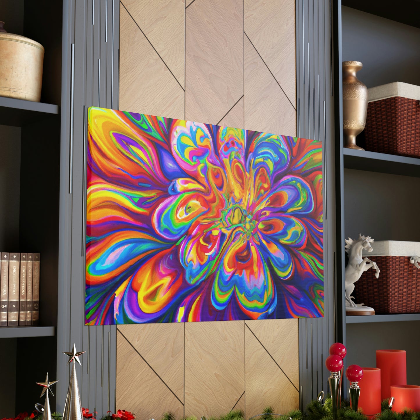 Blissful Blooms - Canvas