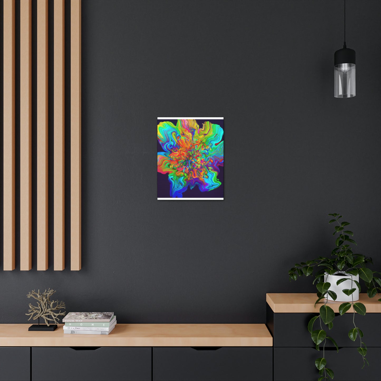 "Vivid Bloom" - Canvas