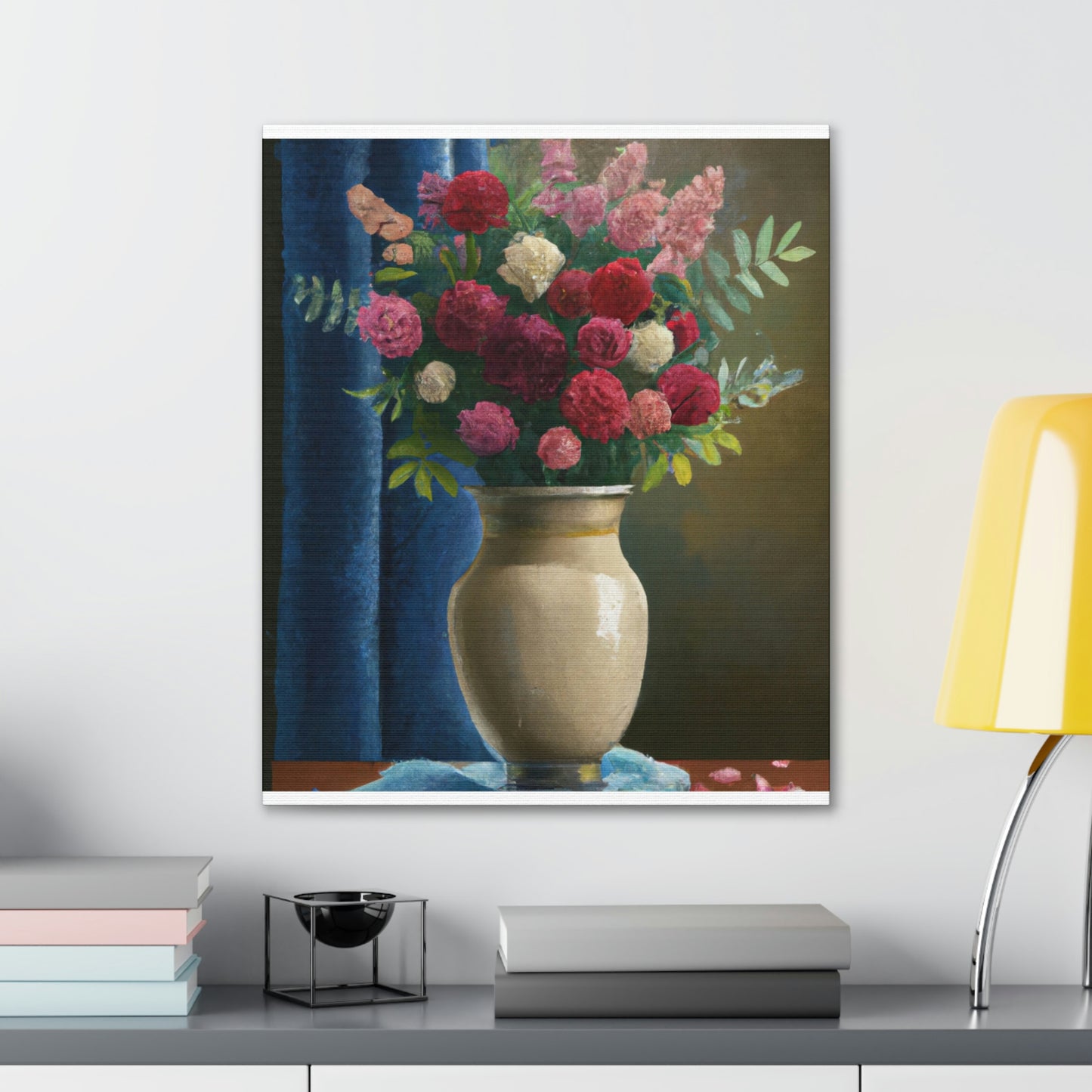 Floral Fantasia. - Canvas