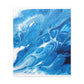 Blue Vapour. - Canvas