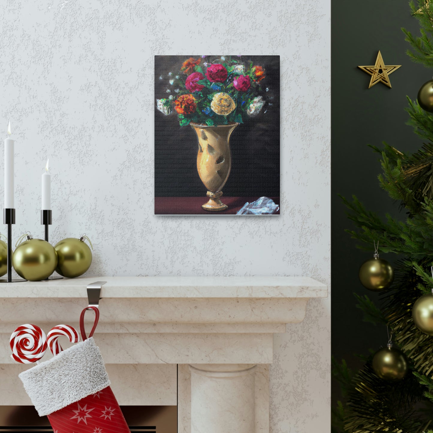 Dreamy Floral Dance - Canvas