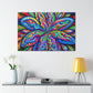 Psychedelic Bloom - Canvas