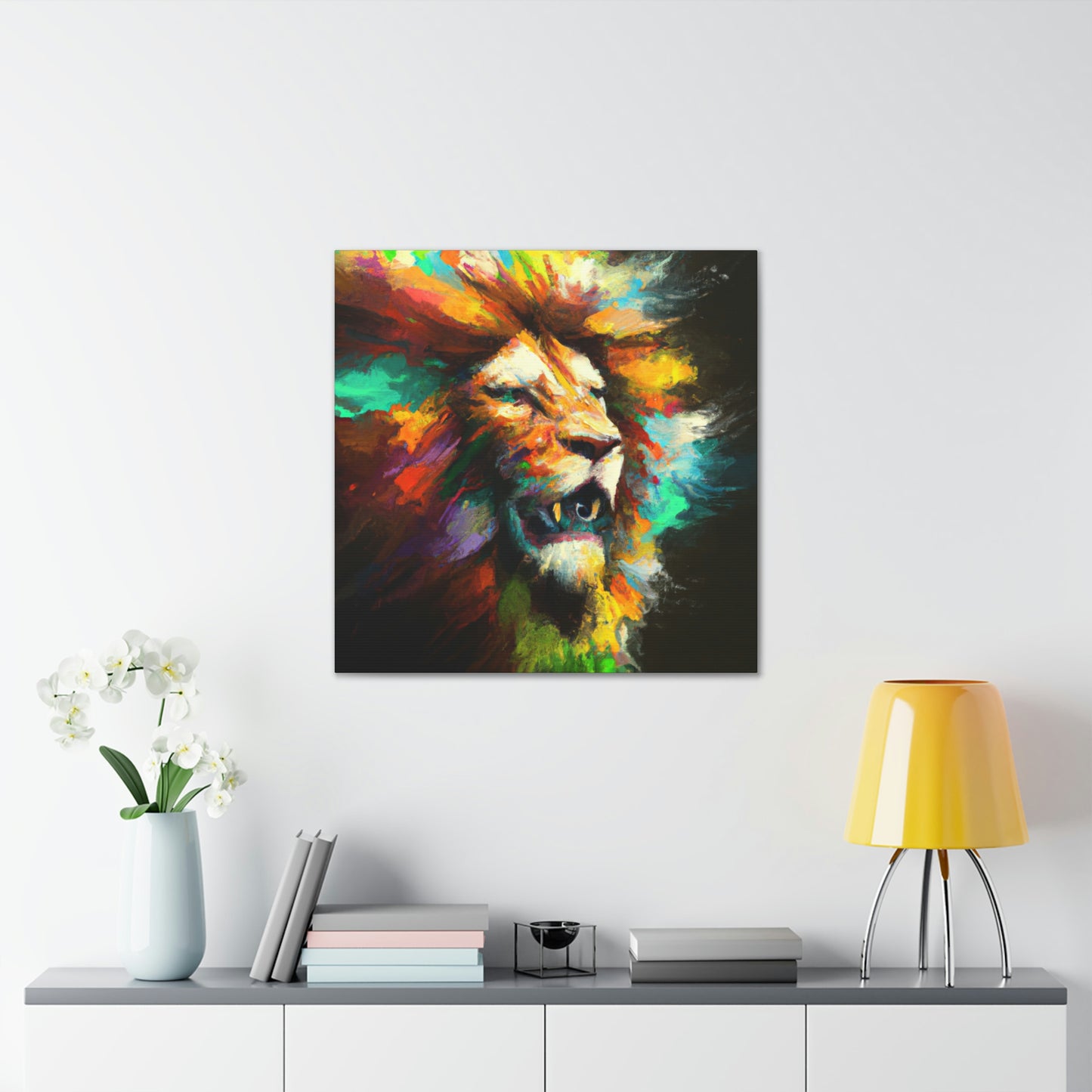 Rainbow Majesty - Canvas