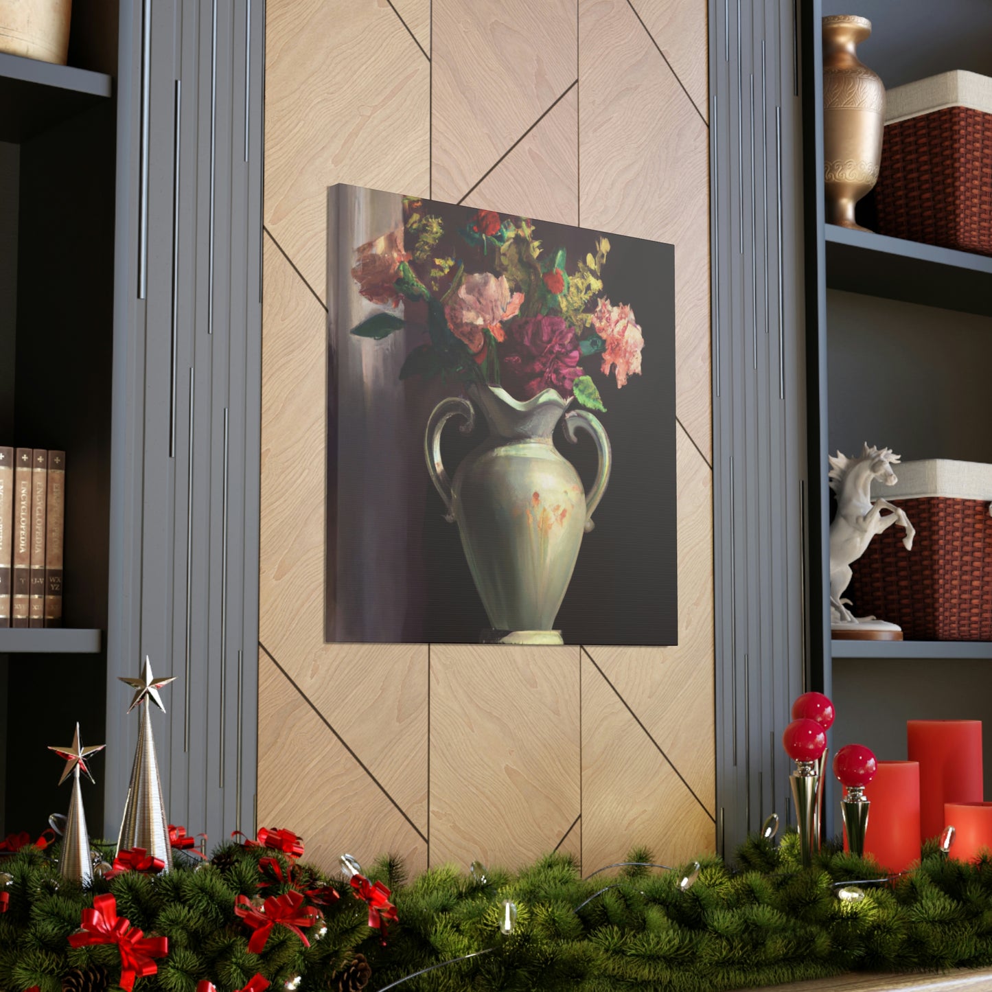 Vase Petal Splendor - Canvas