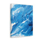 Blue Vapour. - Canvas