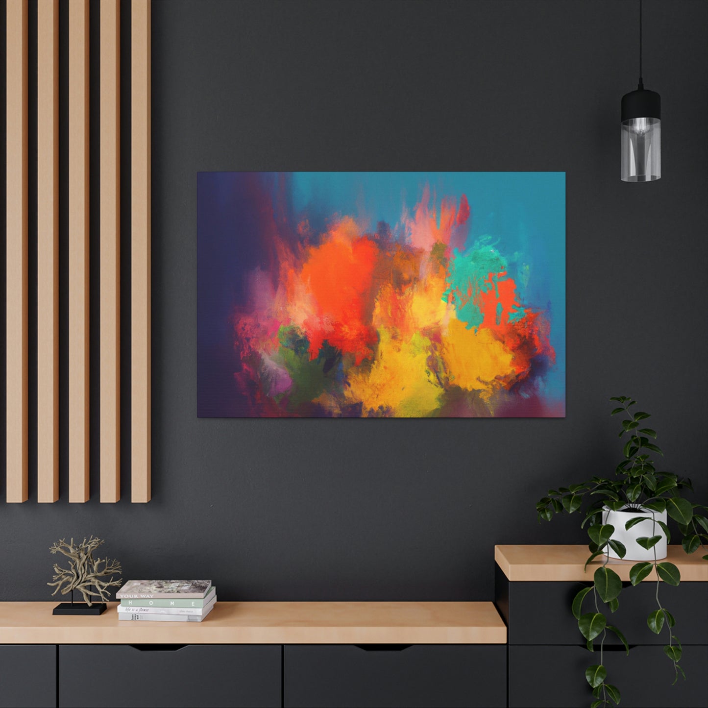 "Lush Hues" - Canvas