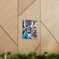 Psychedelic Bloom. - Canvas