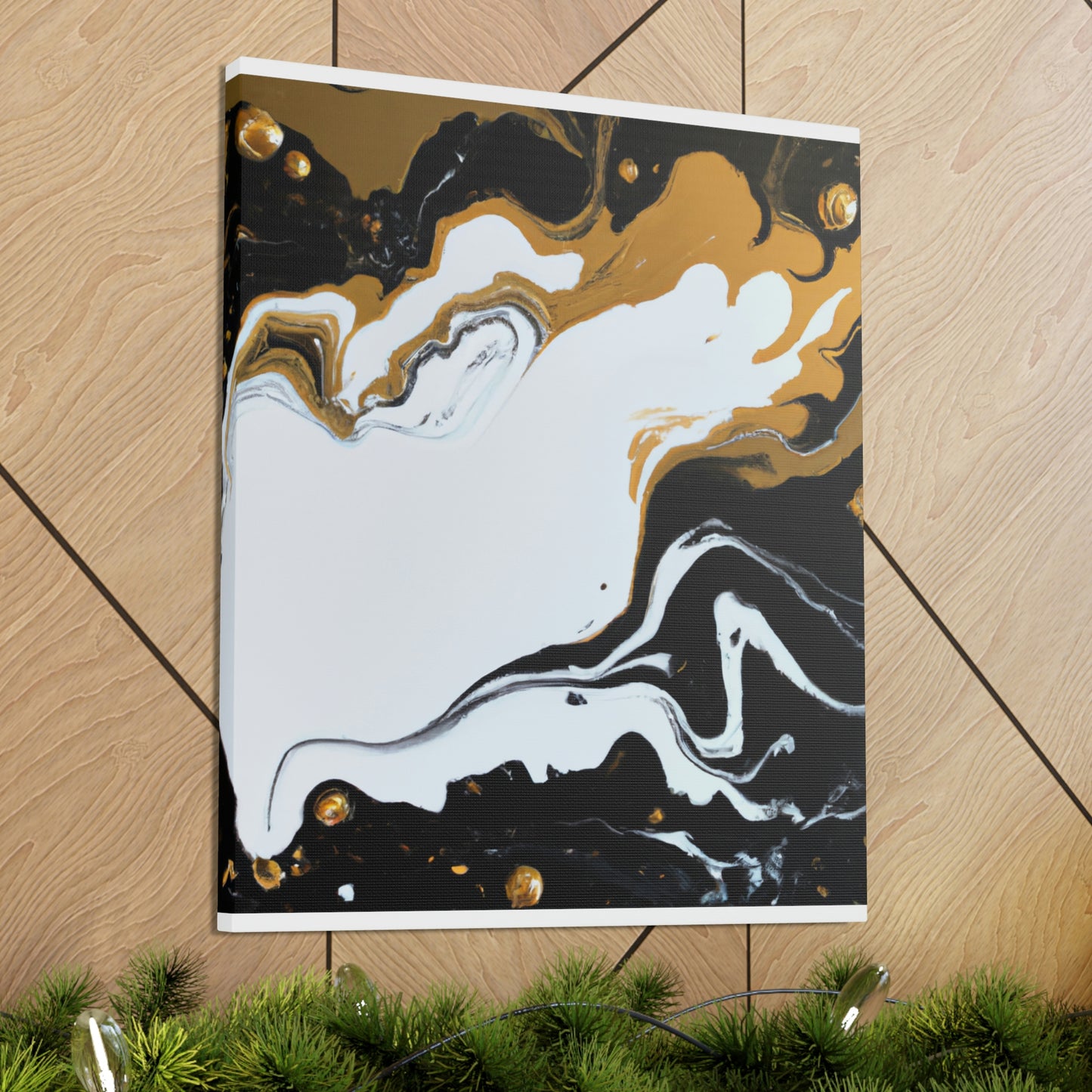 "Luxurious Swirls" - Canvas