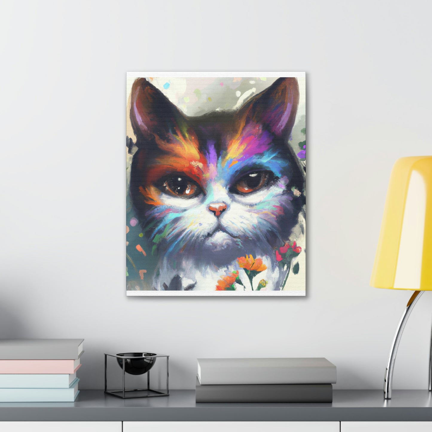 "Dream Cat." - Canvas