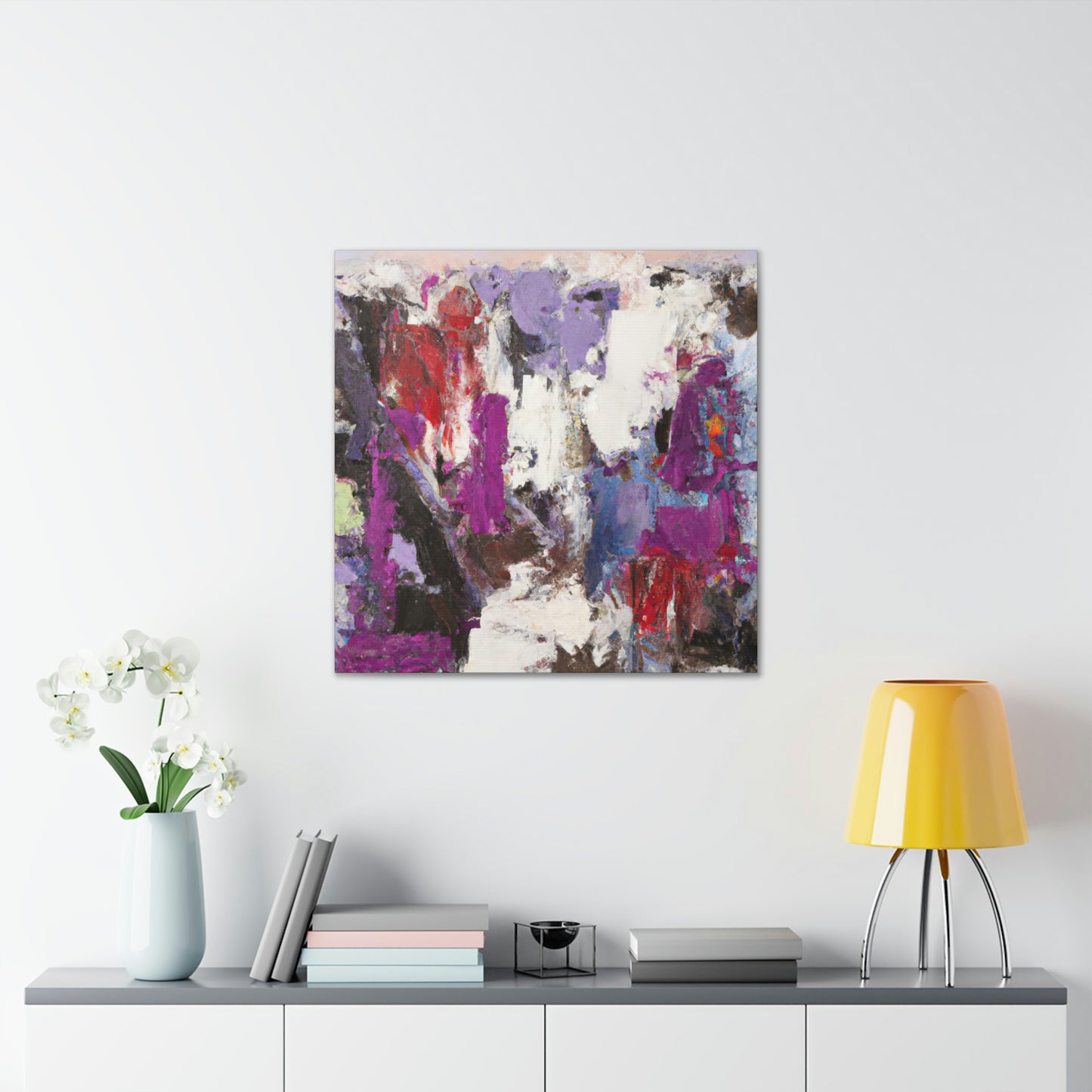Neon Bloom. - Canvas