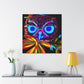 Neo-Owl Bloom - Canvas