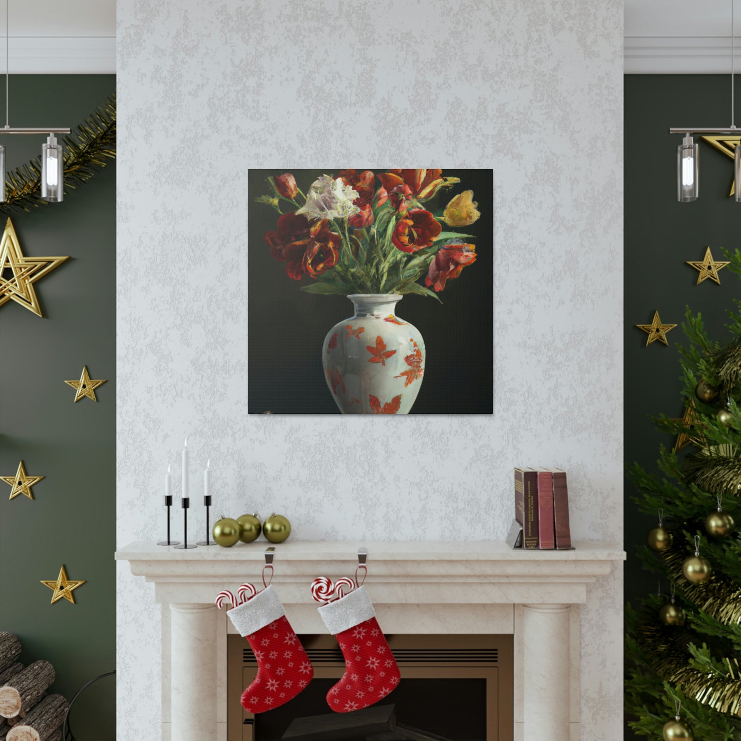 Bloomful Bouquet. - Canvas