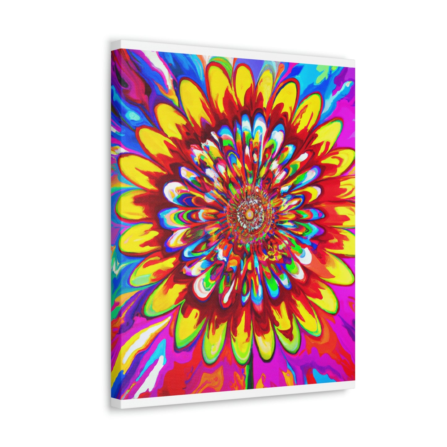 "Vivid Plume" - Canvas