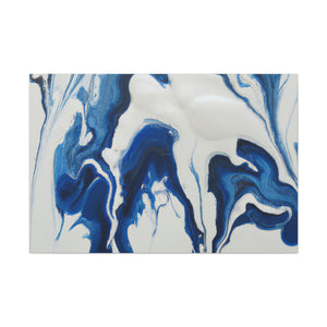 Blue Flux. - Canvas
