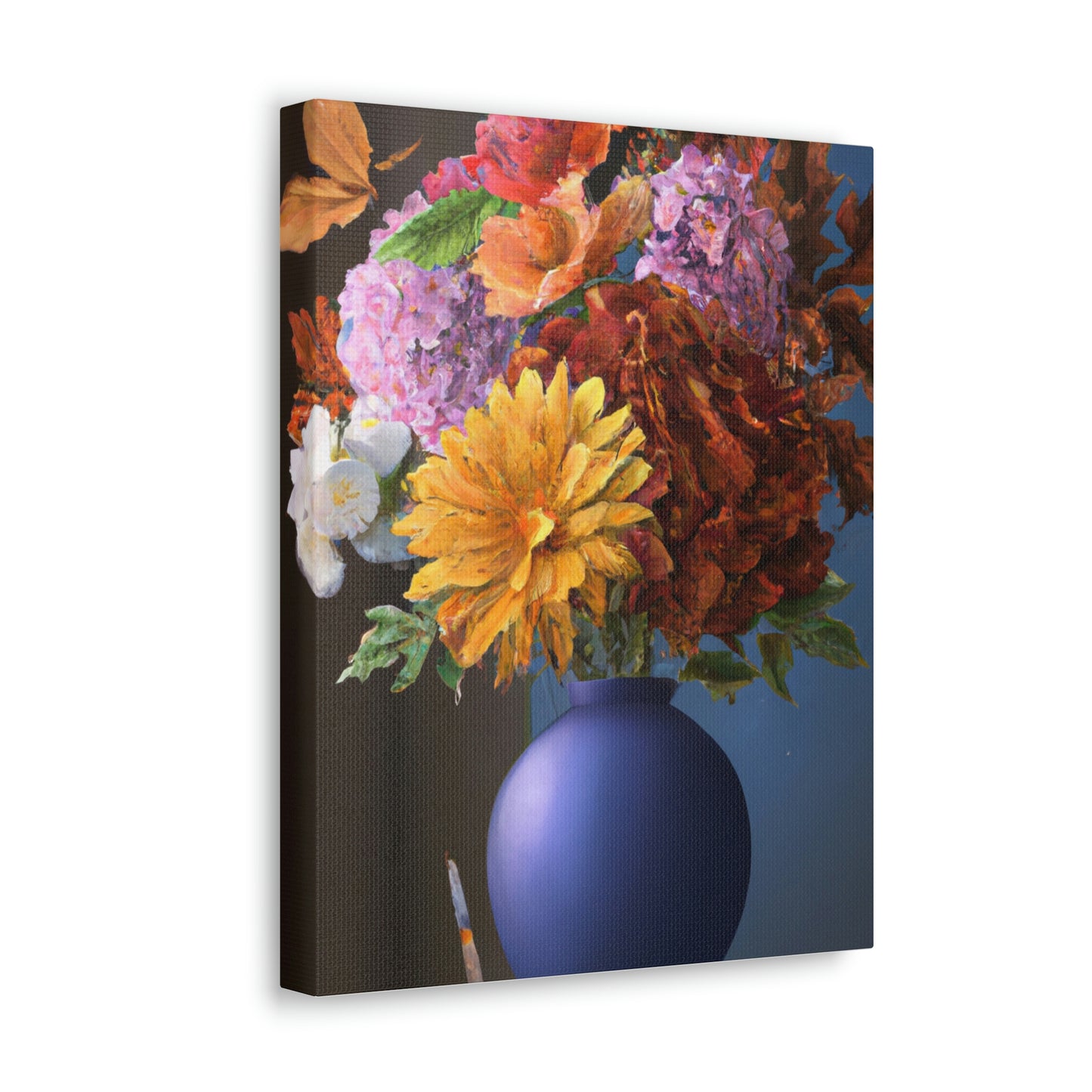 Floral Bloom Brilliance - Canvas