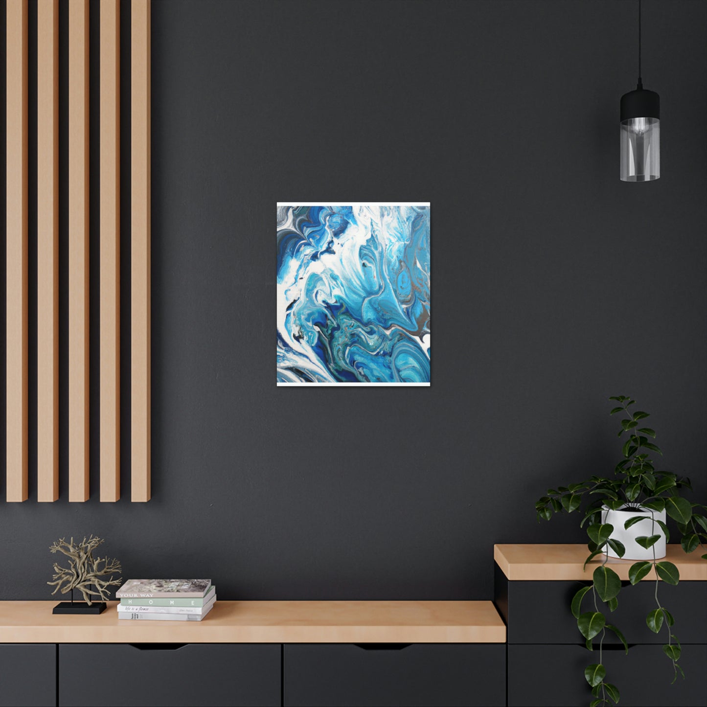 Blue Sky. - Canvas