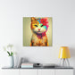 Flower Cat - Canvas