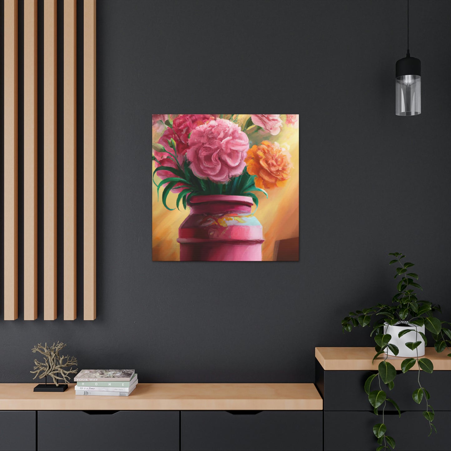 Vase Blossom Bliss - Canvas