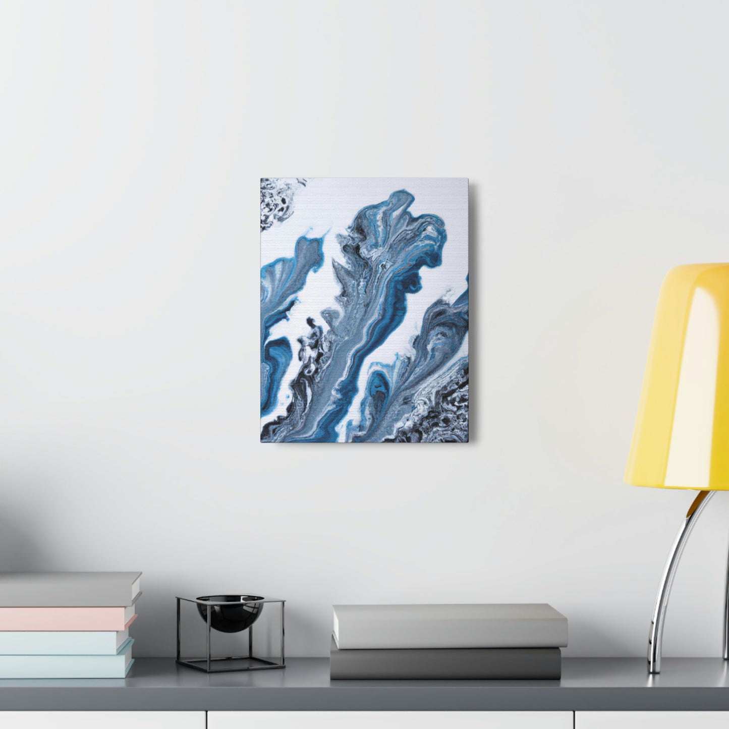 Blue Whirl - Canvas