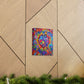 Trippy Floral. - Canvas