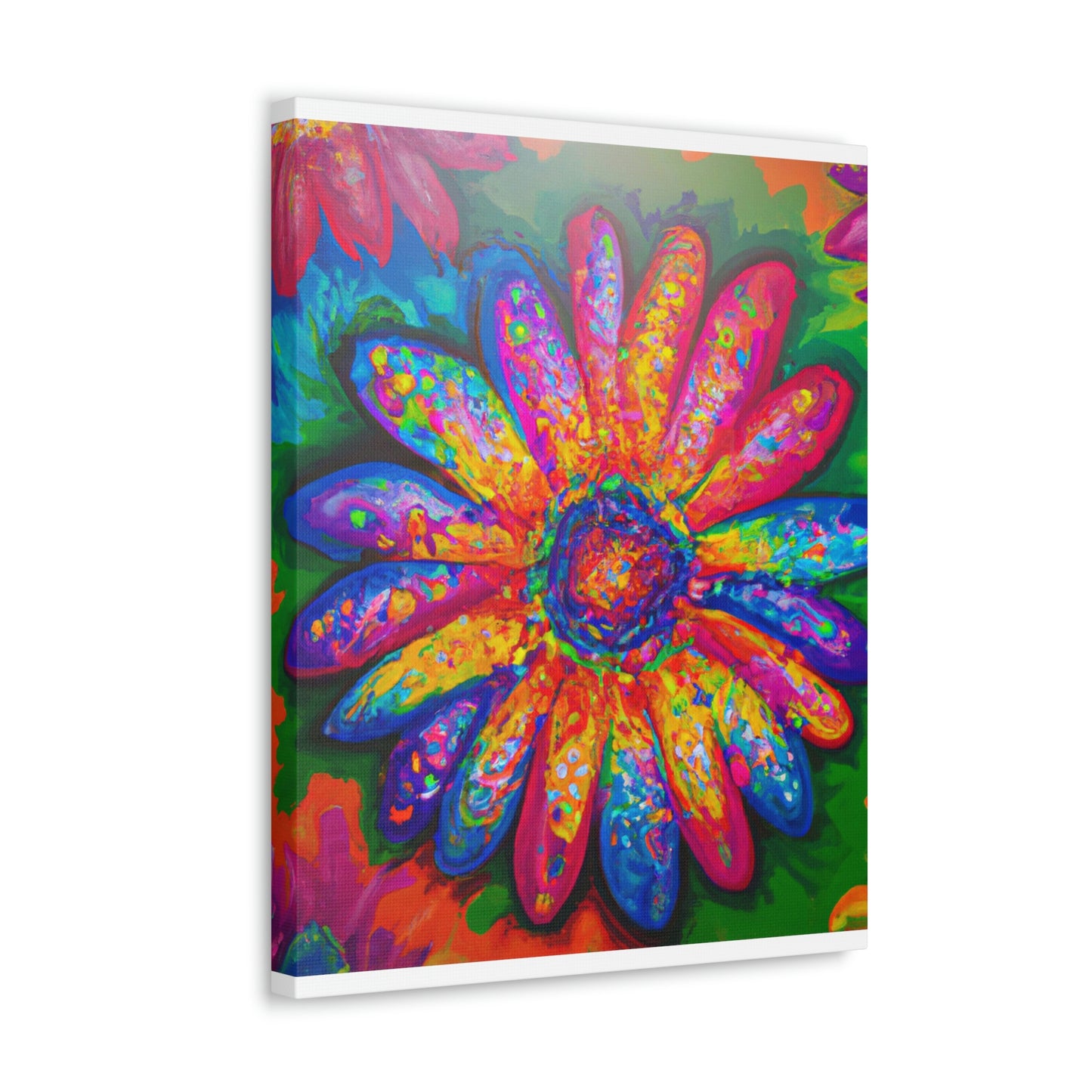 Vivid Blooms. - Canvas