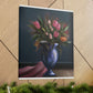 "Floral Finesse Flourish - Canvas