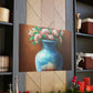 Floral Embellishment. - Canvas