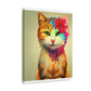 Flower Cat - Canvas