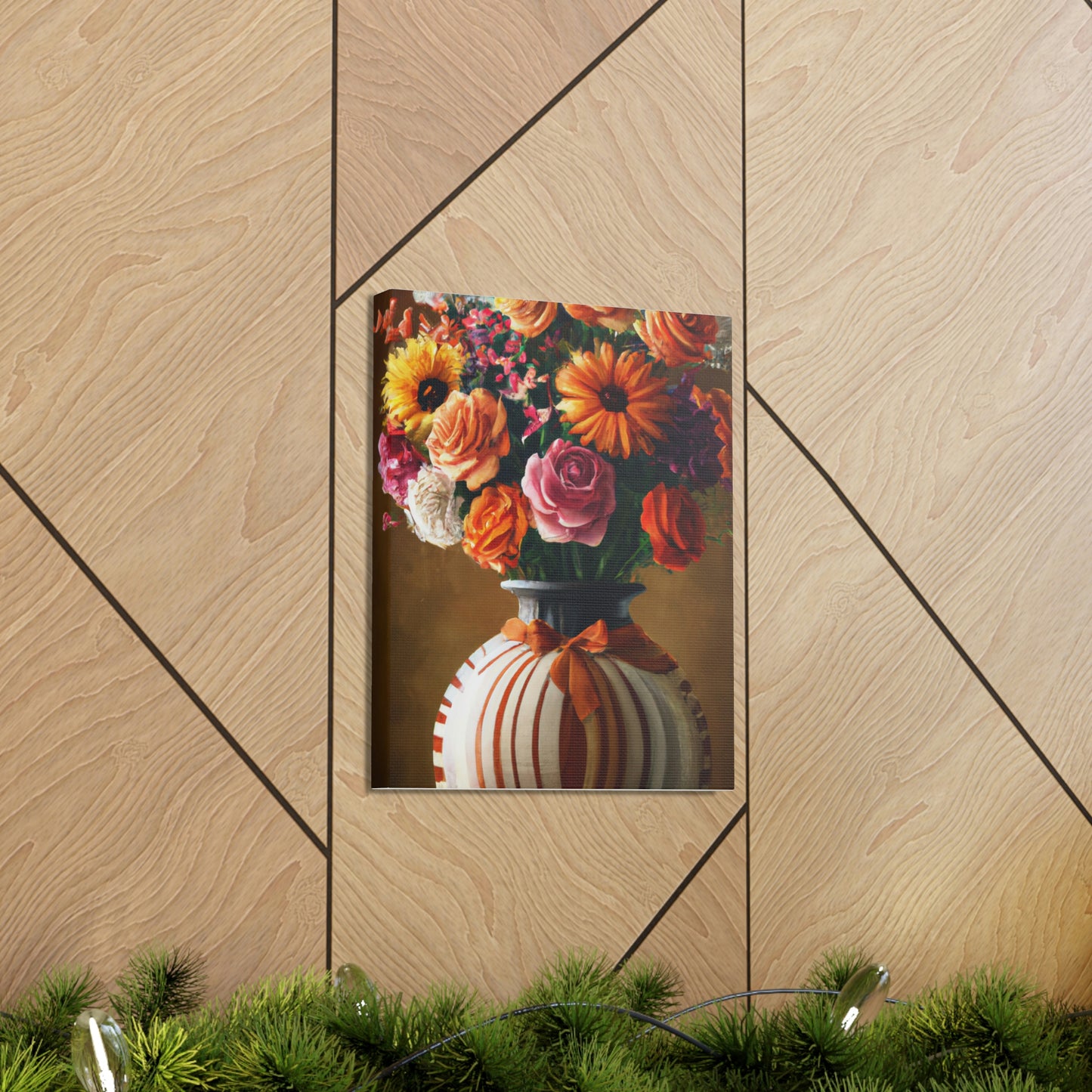 Fluid Floral Beauty - Canvas