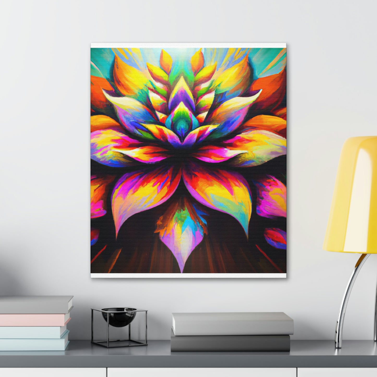 "Vivid Blooms" - Canvas