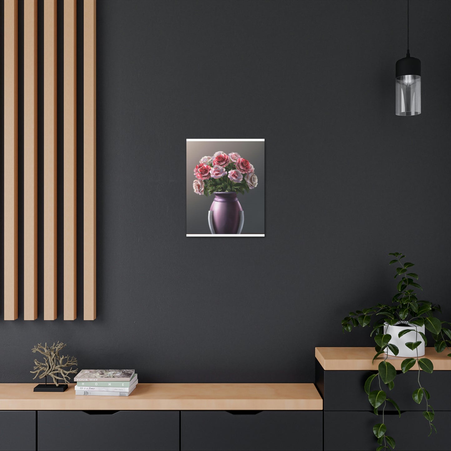Floral Detail Bliss. - Canvas
