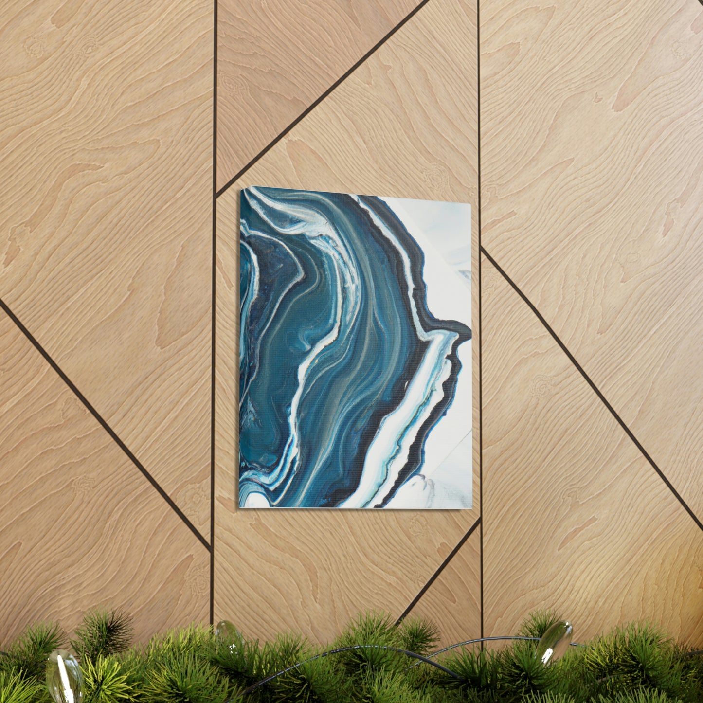Aqua Calm - Canvas