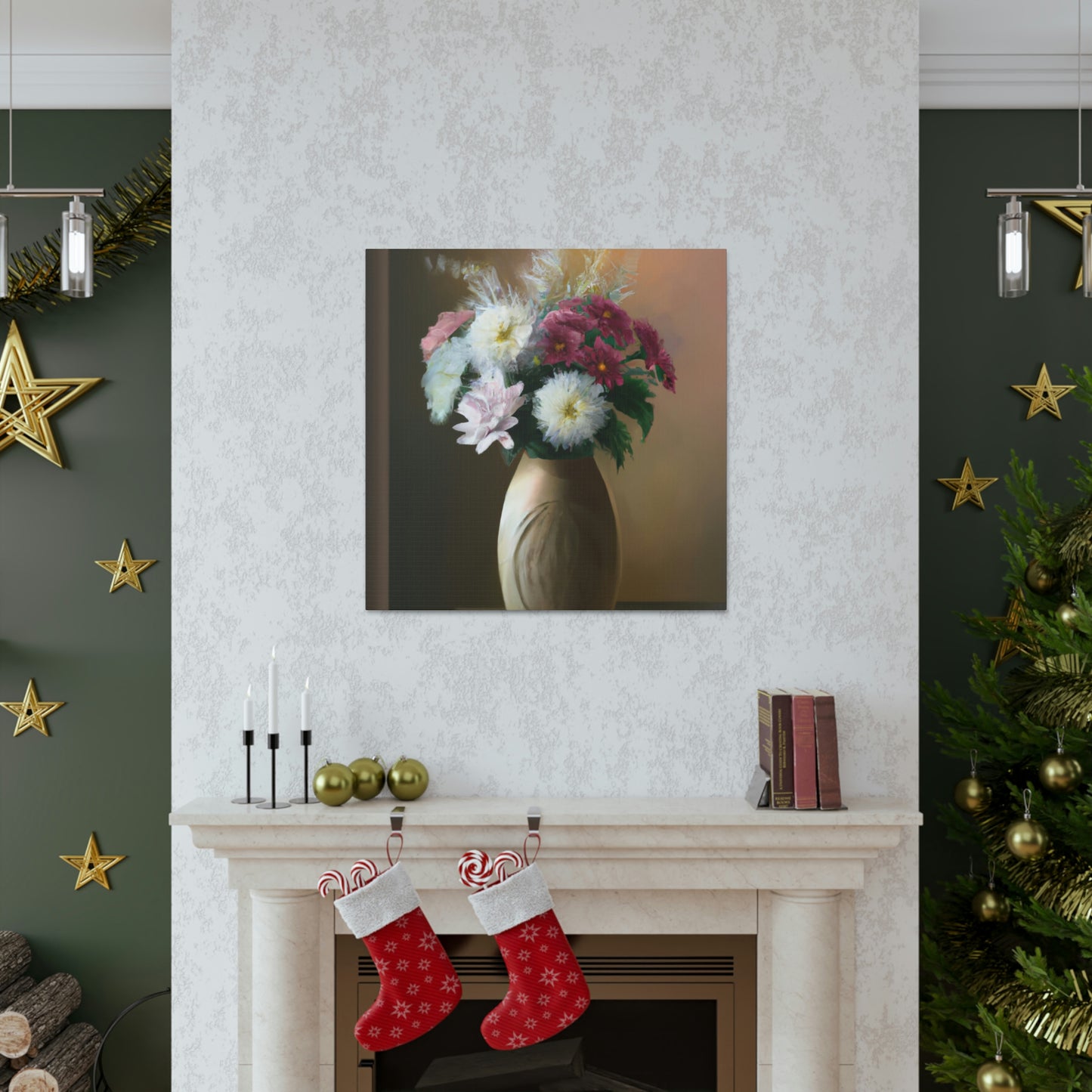 Floral Finesse Art. - Canvas