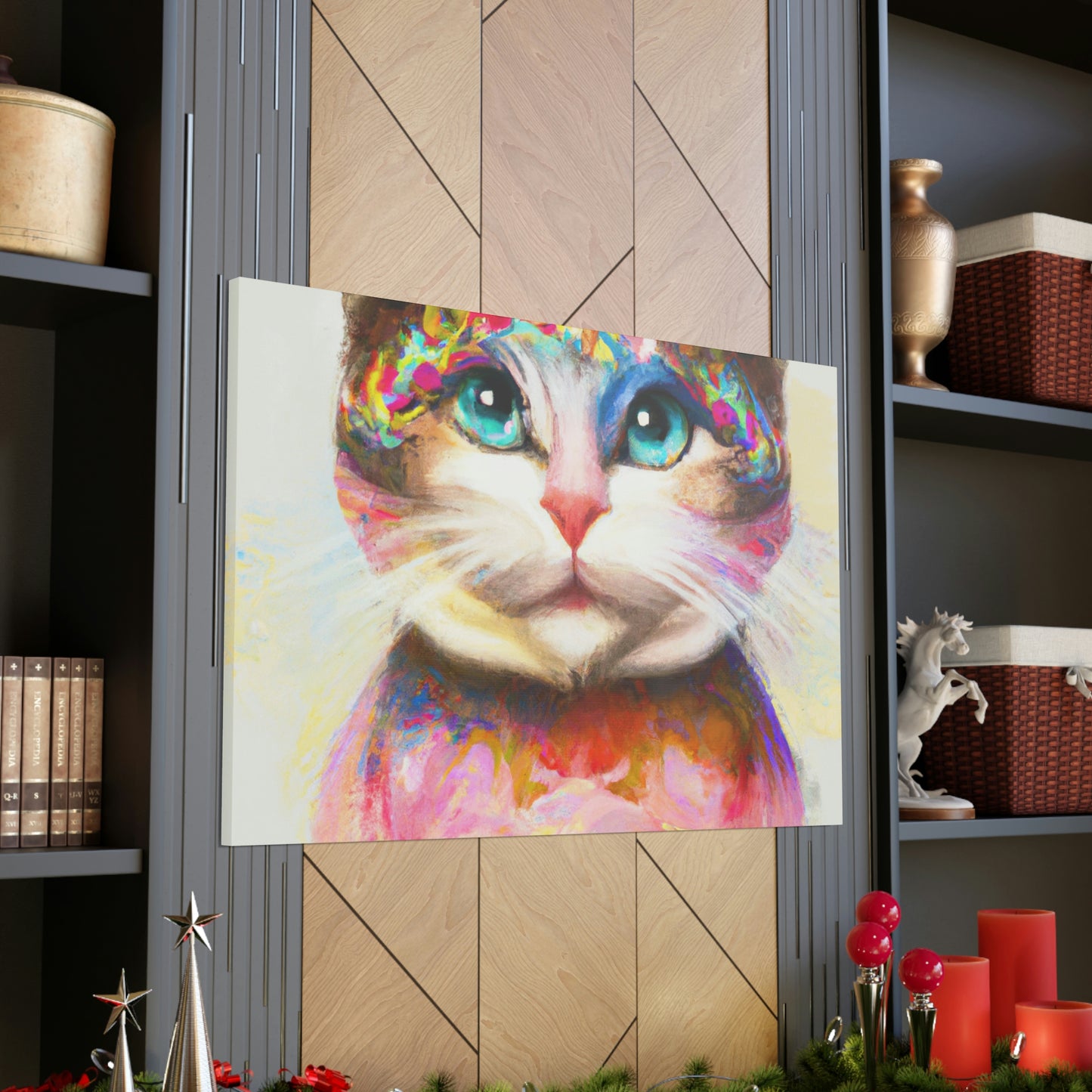Bloom Cat - Canvas