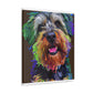 Canine Colorful. - Canvas