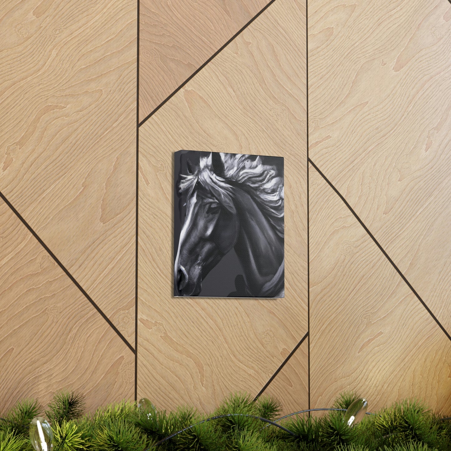 Equine Lattice - Canvas
