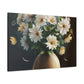 Vase Floral Splendor - Canvas