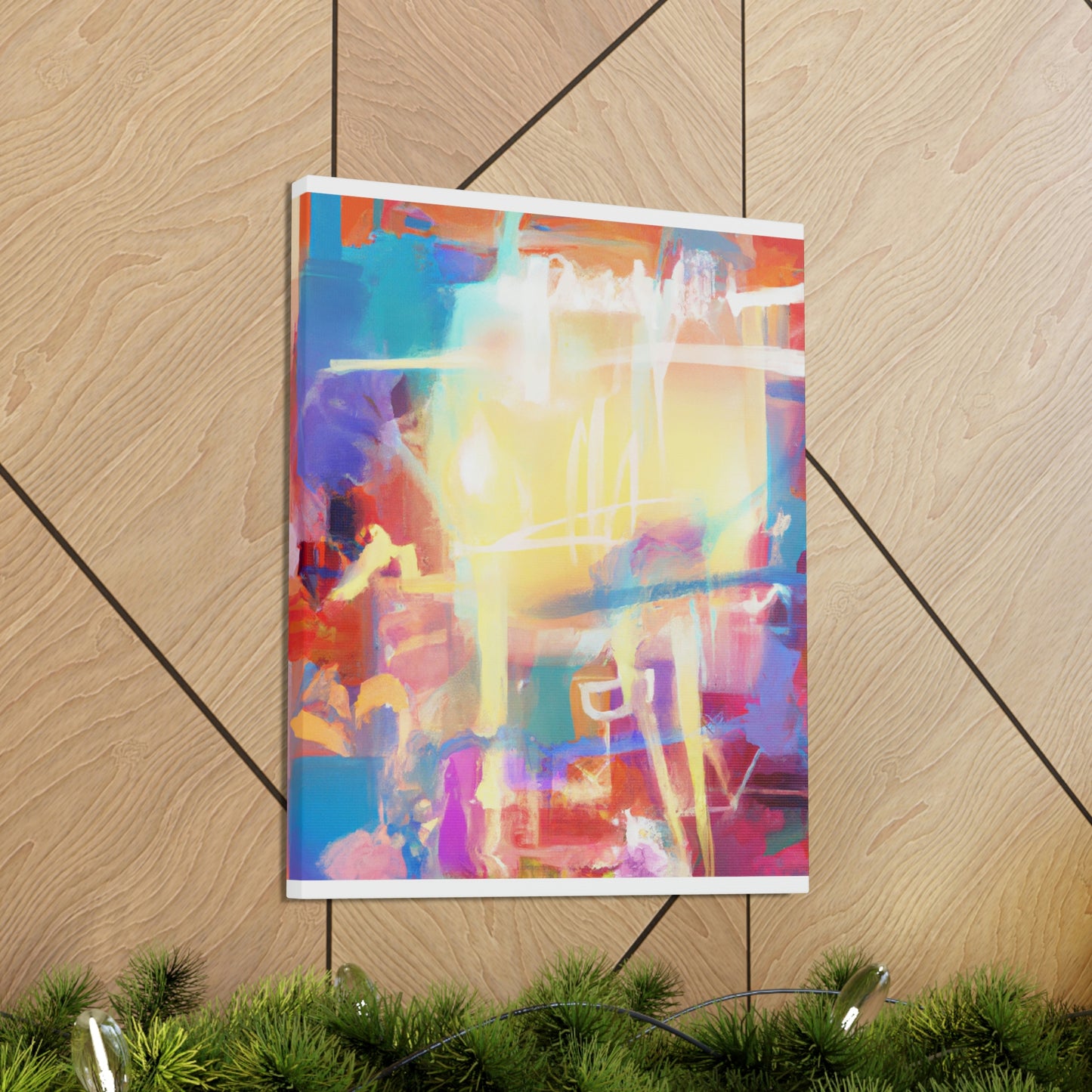 Cosmic Bloom. - Canvas