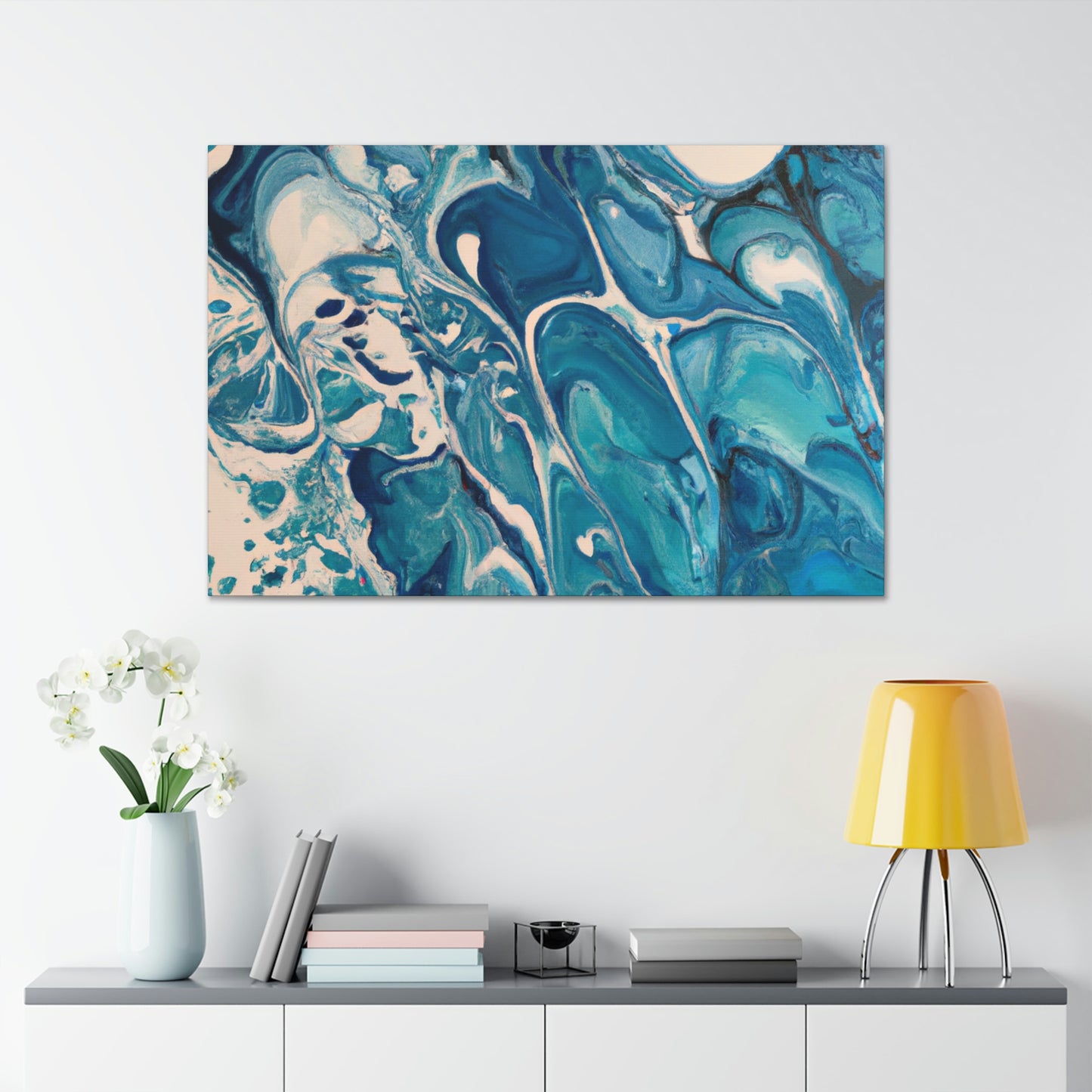 Celestial Flow - Canvas