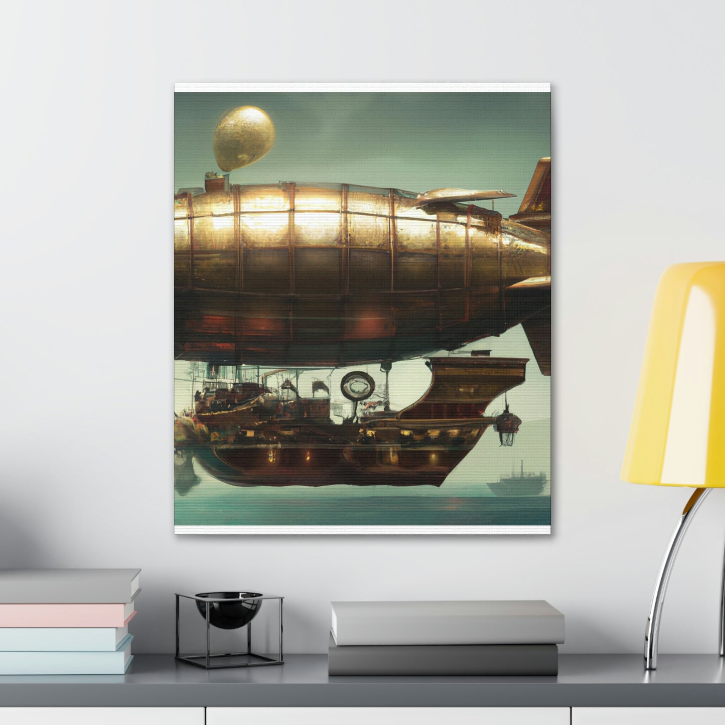 Steampunk Airship Digital
Digital Living Airship
Airship Living Digital - Canvas