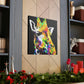 Multi-Hued Giraffe - Canvas
