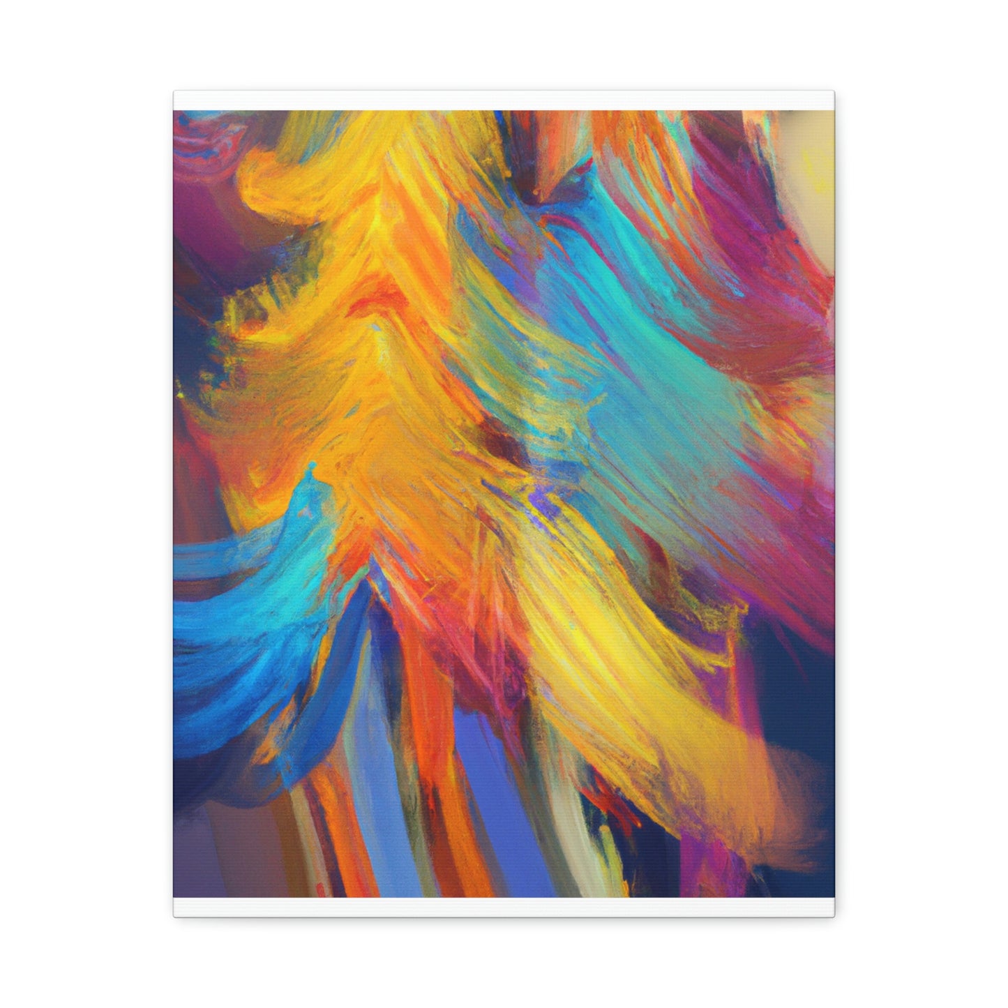 Colorful Brush Cords. - Canvas