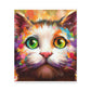 Feline Floral - Canvas