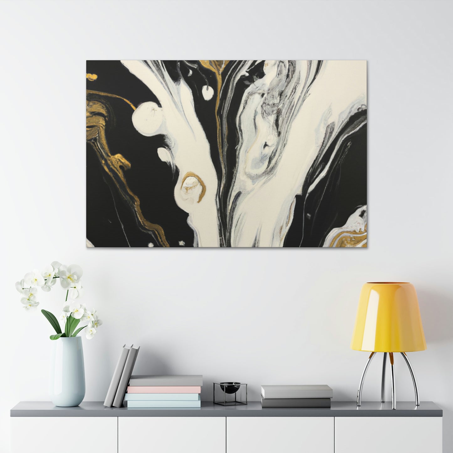 Captivating Chroma Splendor - Canvas