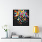 Psychedelic Bloom - Canvas