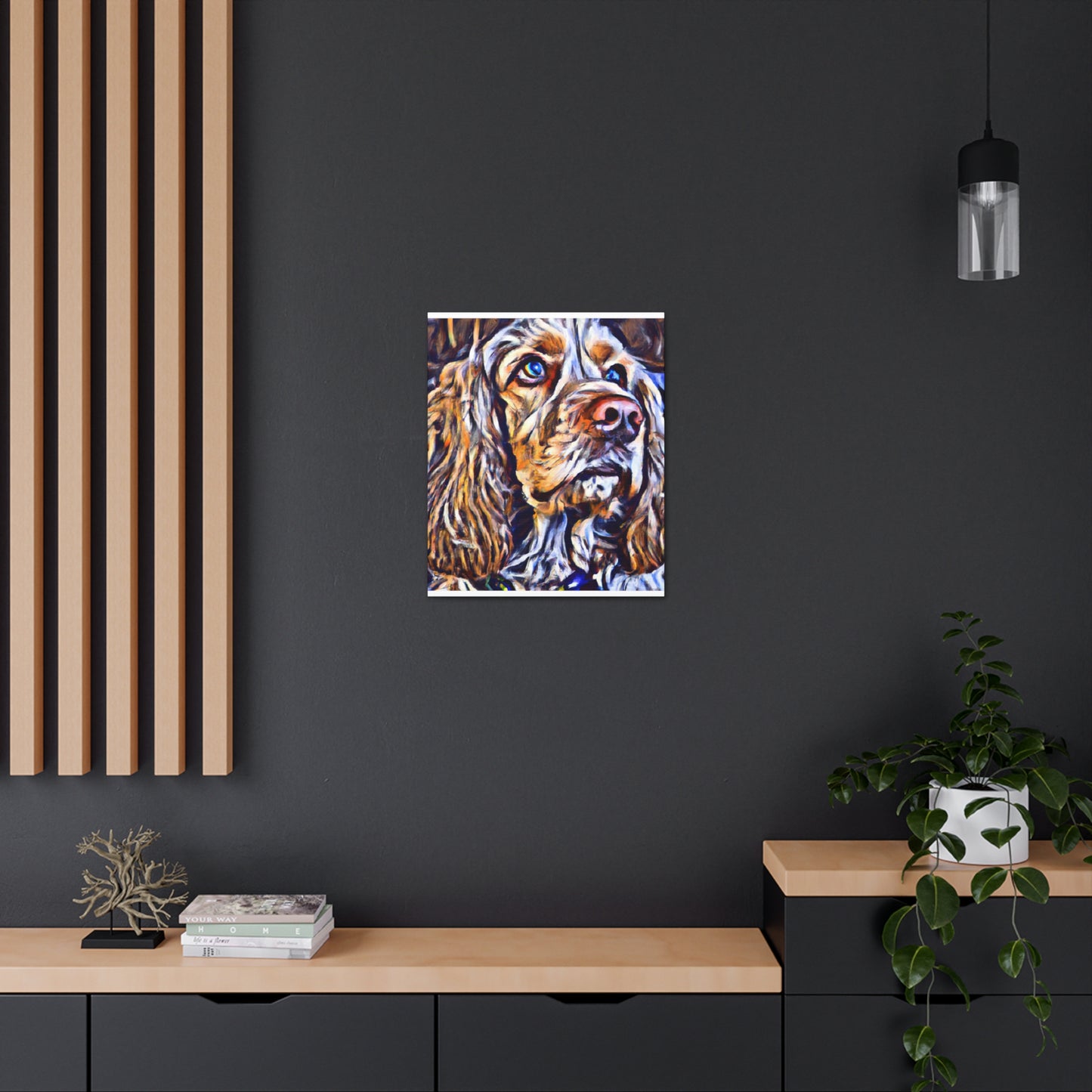 Pup Prism. - Canvas