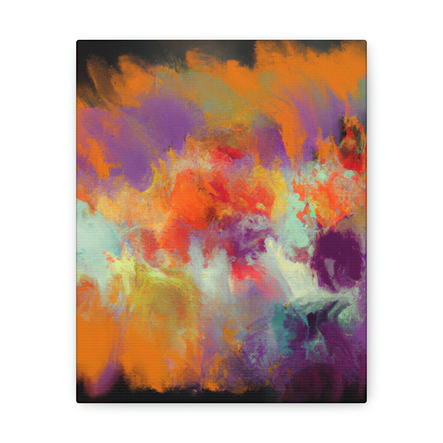 Coral Sparkle. - Canvas