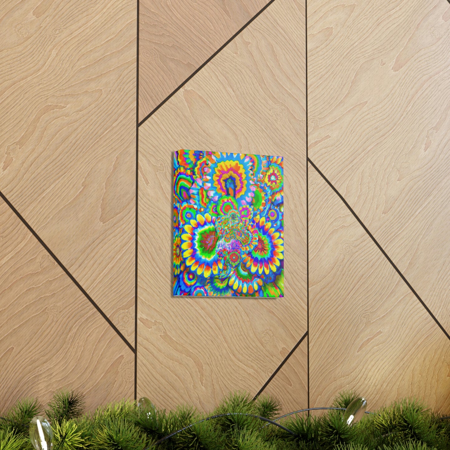 "Trippy Bloom" - Canvas