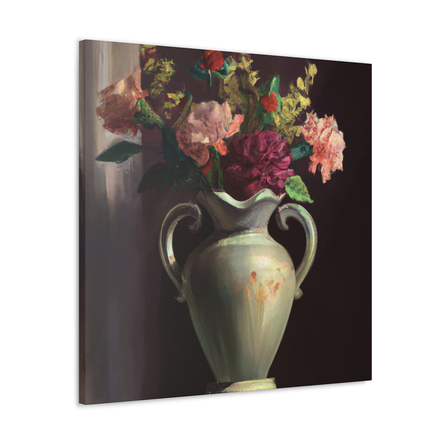 Vase Petal Splendor - Canvas