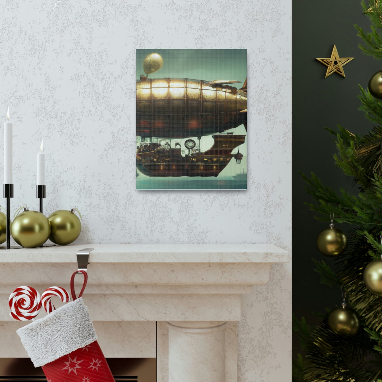 Steampunk Airship Digital
Digital Living Airship
Airship Living Digital - Canvas